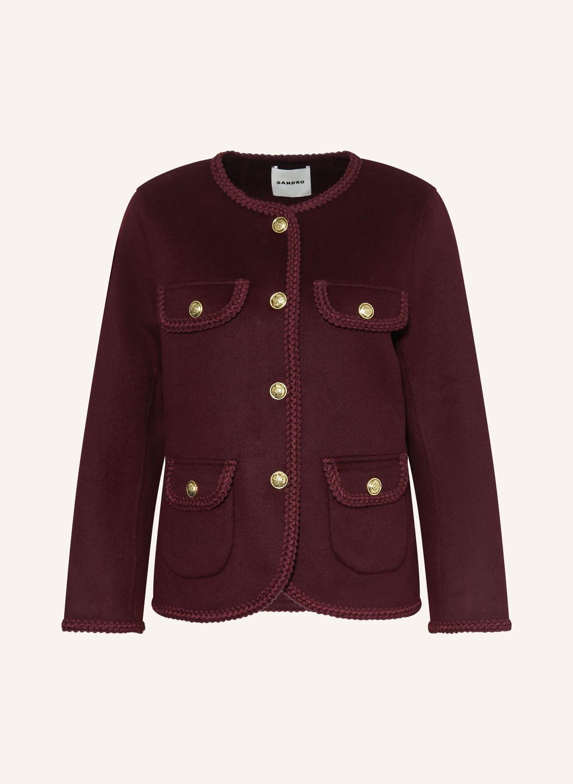 Sandro Kastenjacke rot von sandro