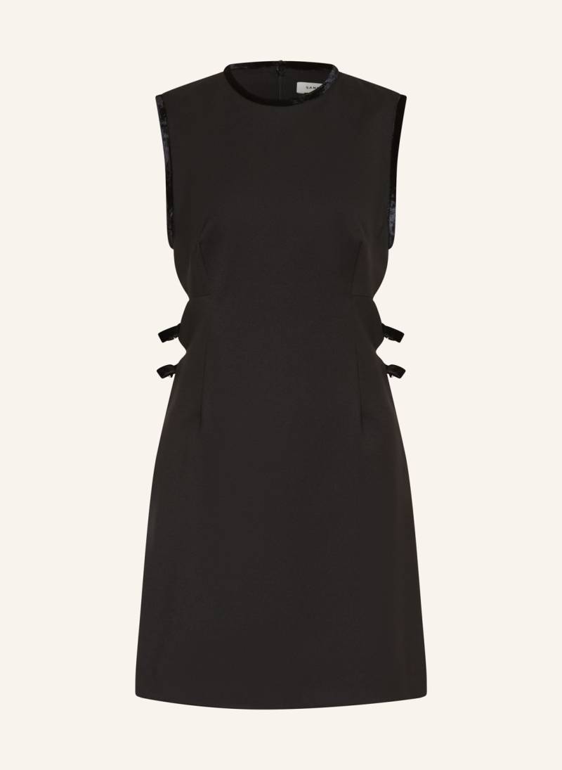 Sandro Kleid Mit Cut-Outs schwarz von sandro