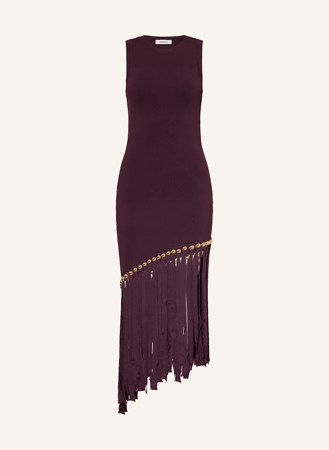 Sandro Kleid Mit Schmuckperlen braun Sandro Kleid Mit Schmuckperlen braun von sandro