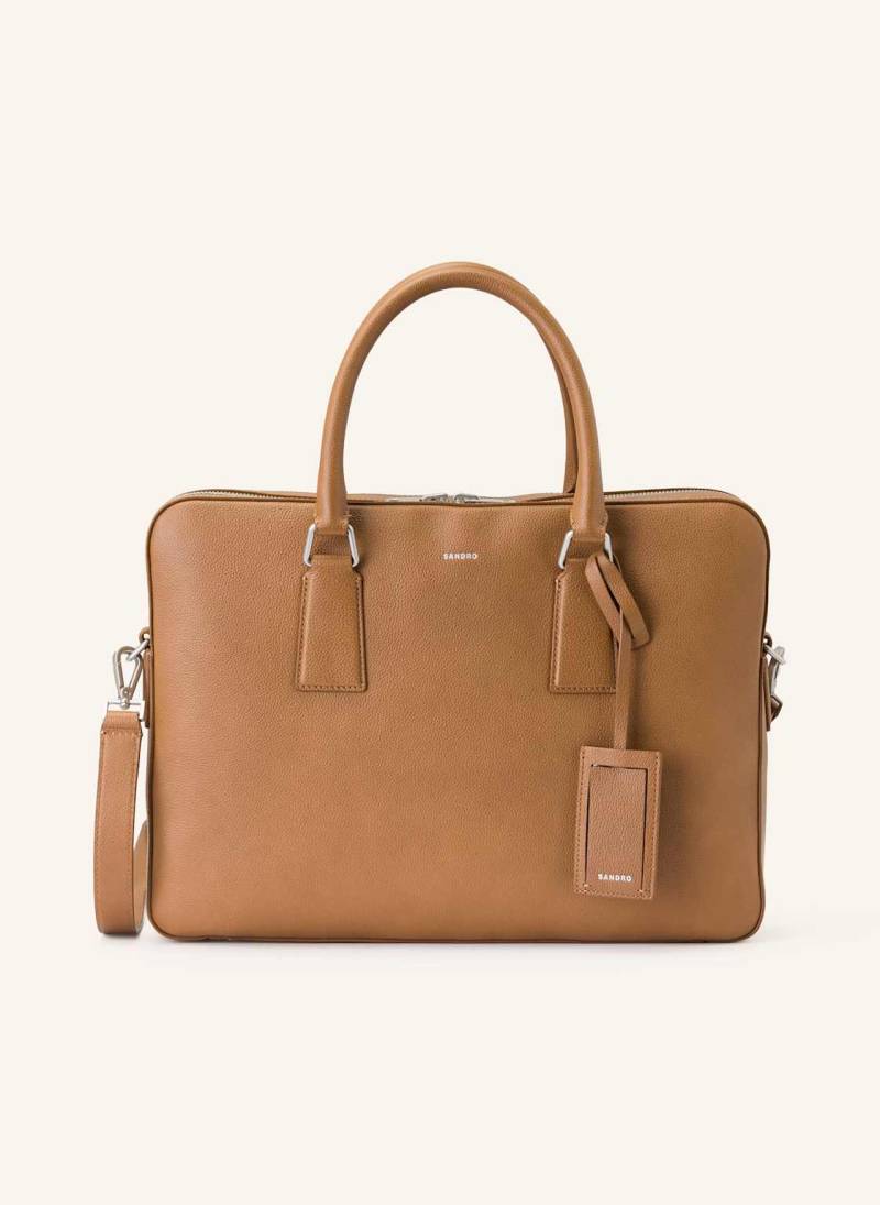 Sandro Laptop-Tasche braun von sandro