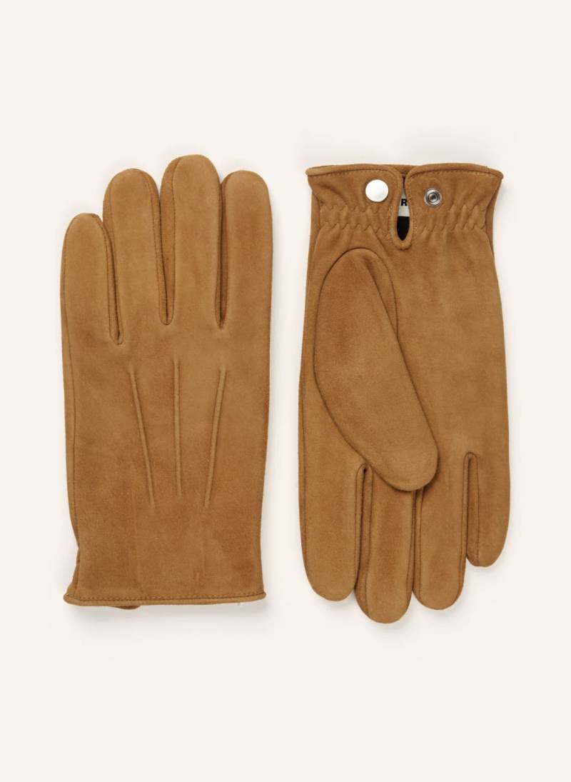 Sandro Lederhandschuhe braun von sandro