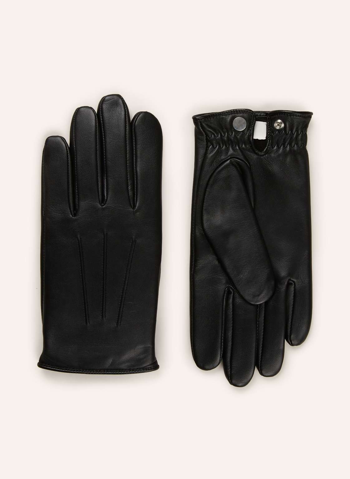 Sandro Lederhandschuhe schwarz von sandro