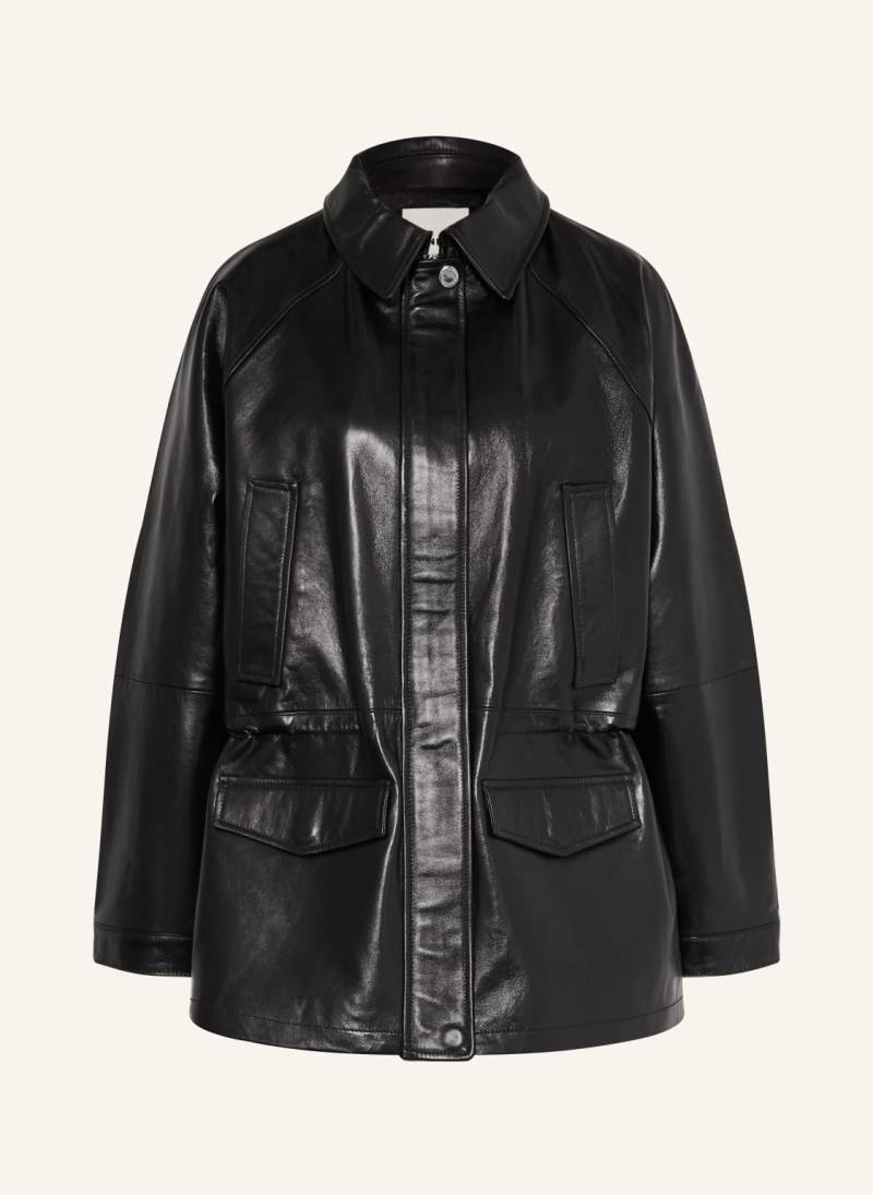 Sandro Lederjacke schwarz von sandro