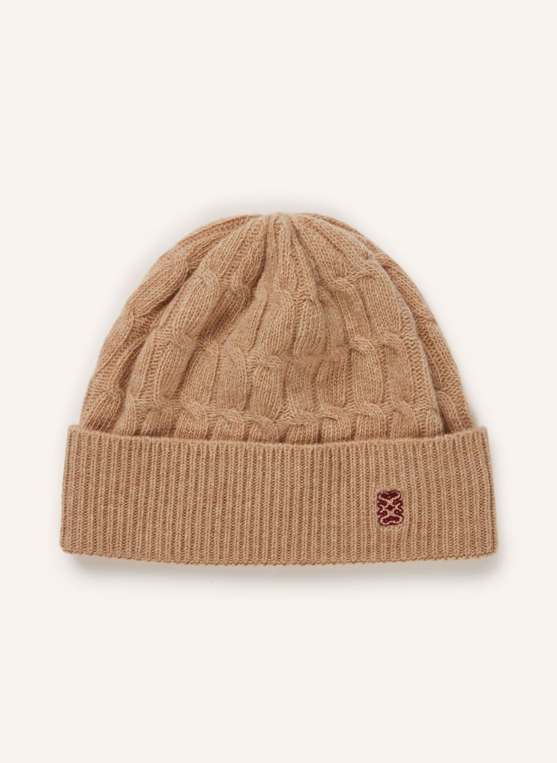 Sandro Mütze beige von sandro