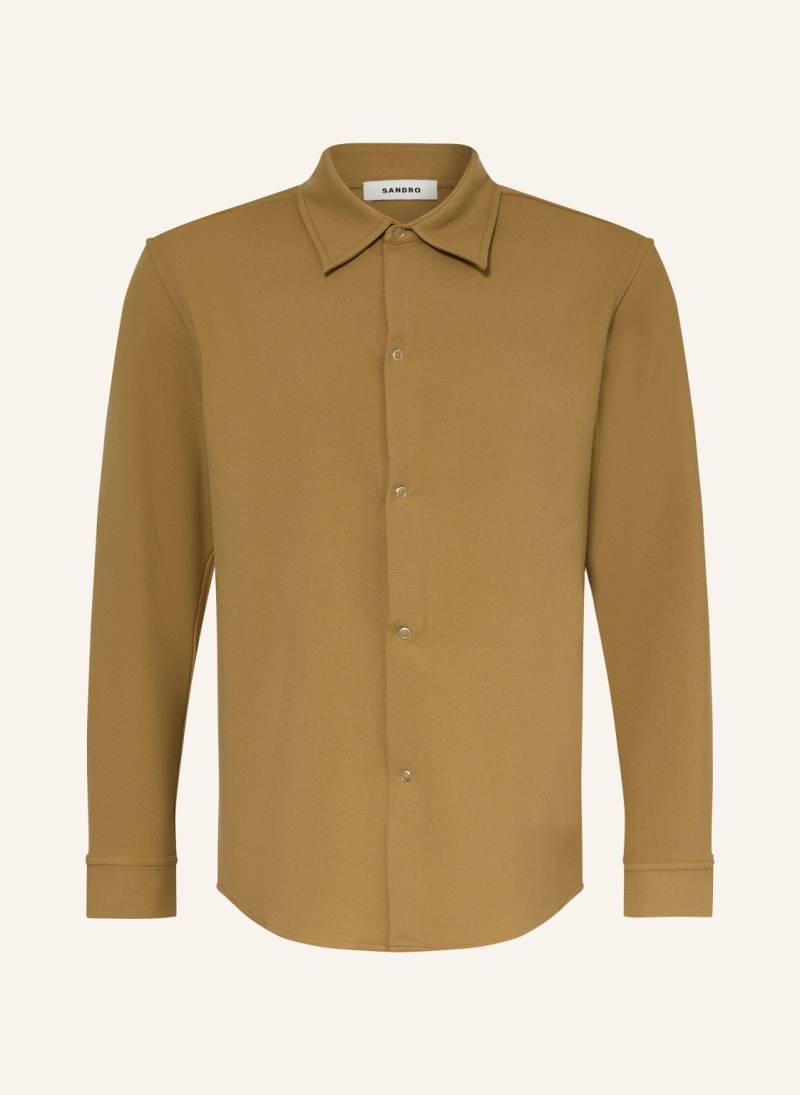 Sandro Overshirt braun von sandro