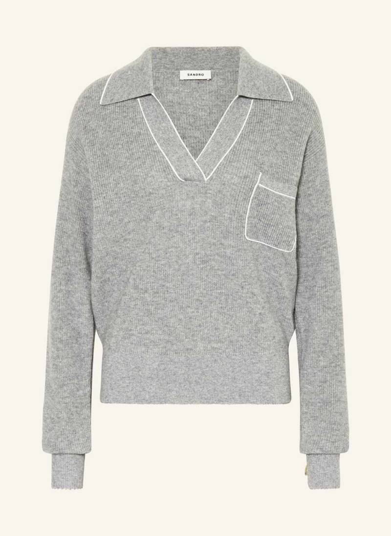 Sandro Pullover grau von sandro