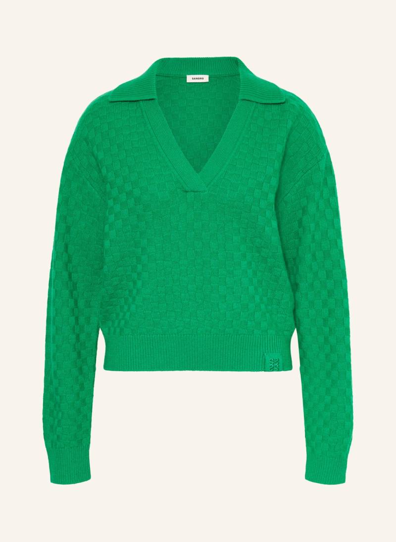 Sandro Pullover gruen von sandro
