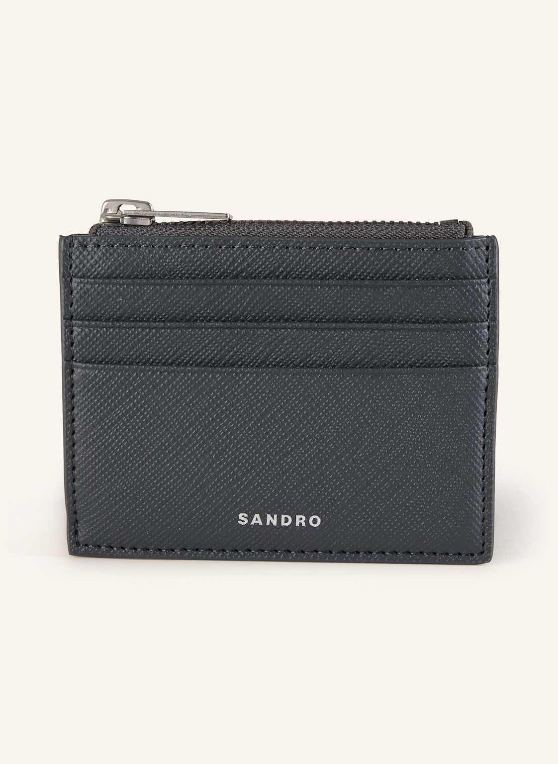 Sandro Saffiano-Geldbörse grau Sandro Saffiano-Geldbörse grau von sandro