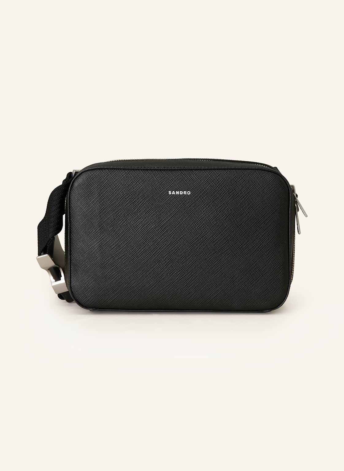 Sandro Saffiano-Gürteltasche schwarz Sandro Saffiano-Gürteltasche schwarz von sandro