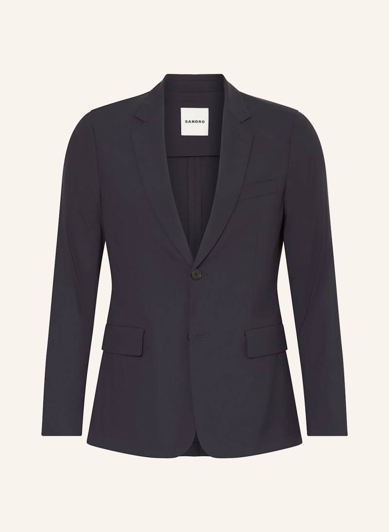 Sandro Sakko Extra Slim Fit Mit Wolle blau von sandro