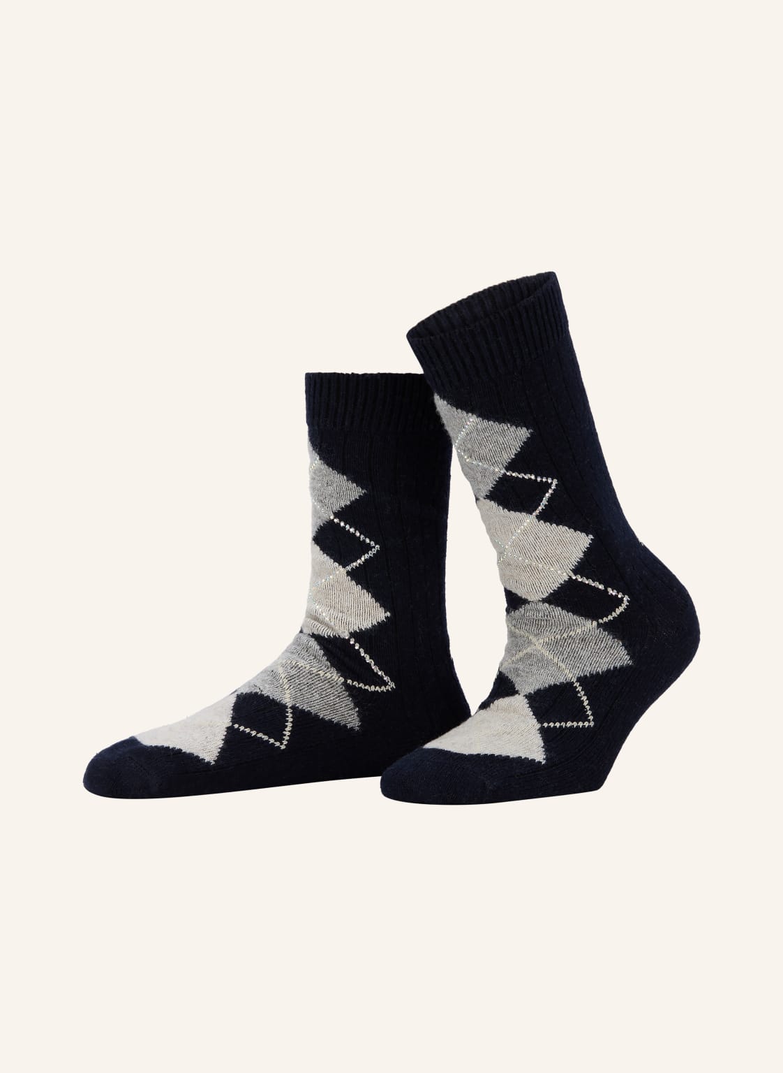 Sandro Socken Mit Schmucksteinen blau von sandro