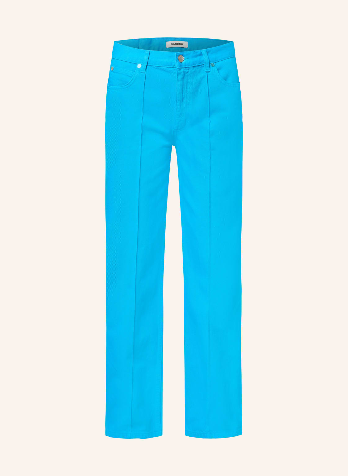 Sandro Straight Jeans blau von sandro