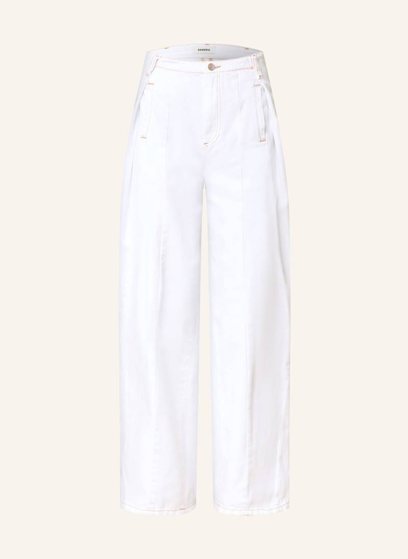 Sandro Straight Jeans weiss von sandro