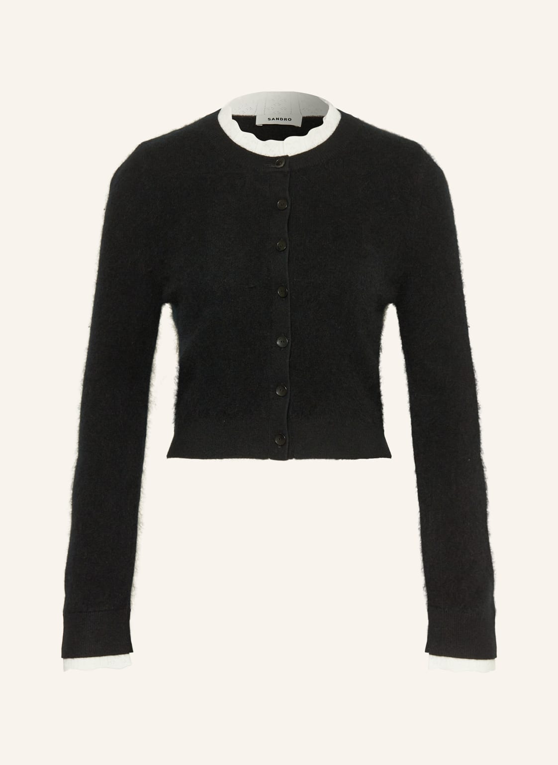 Sandro Strickjacke schwarz von sandro