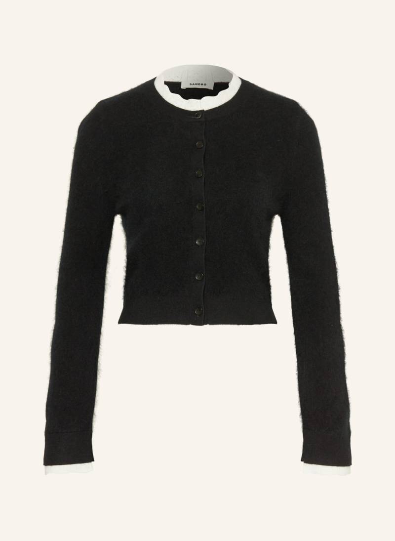 Sandro Strickjacke schwarz von sandro
