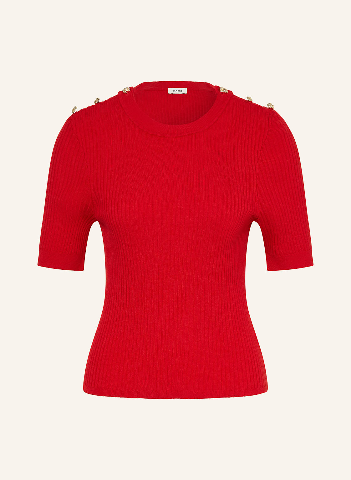 Sandro Strickshirt rot Sandro Strickshirt rot von sandro