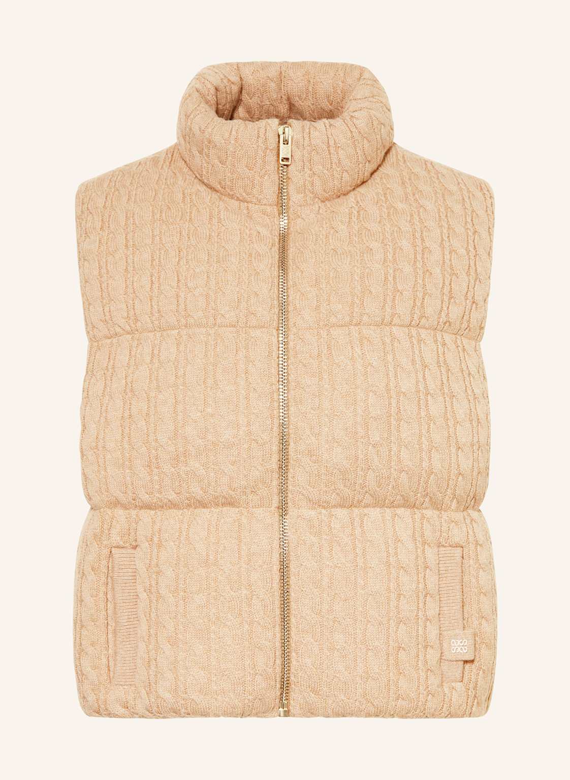 Sandro Strickweste beige von sandro