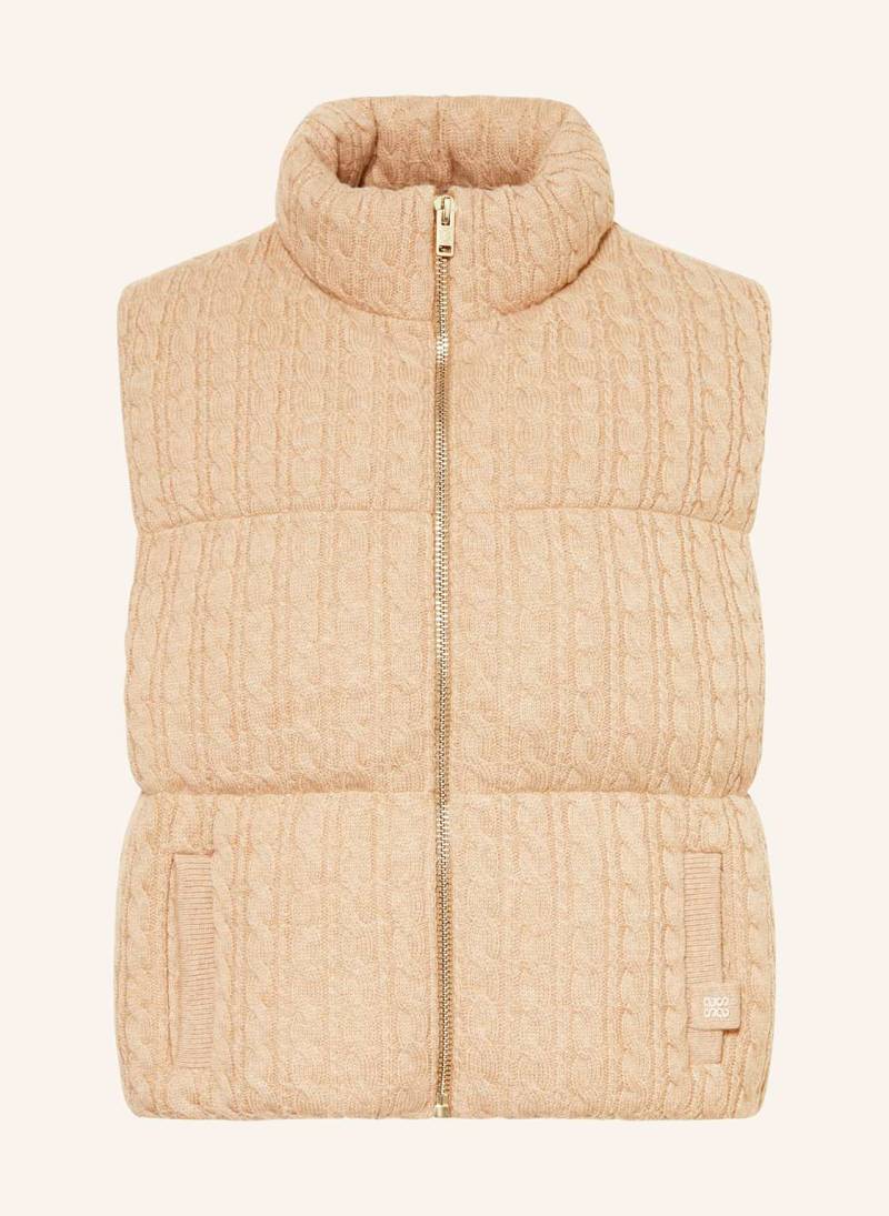 Sandro Strickweste beige von sandro