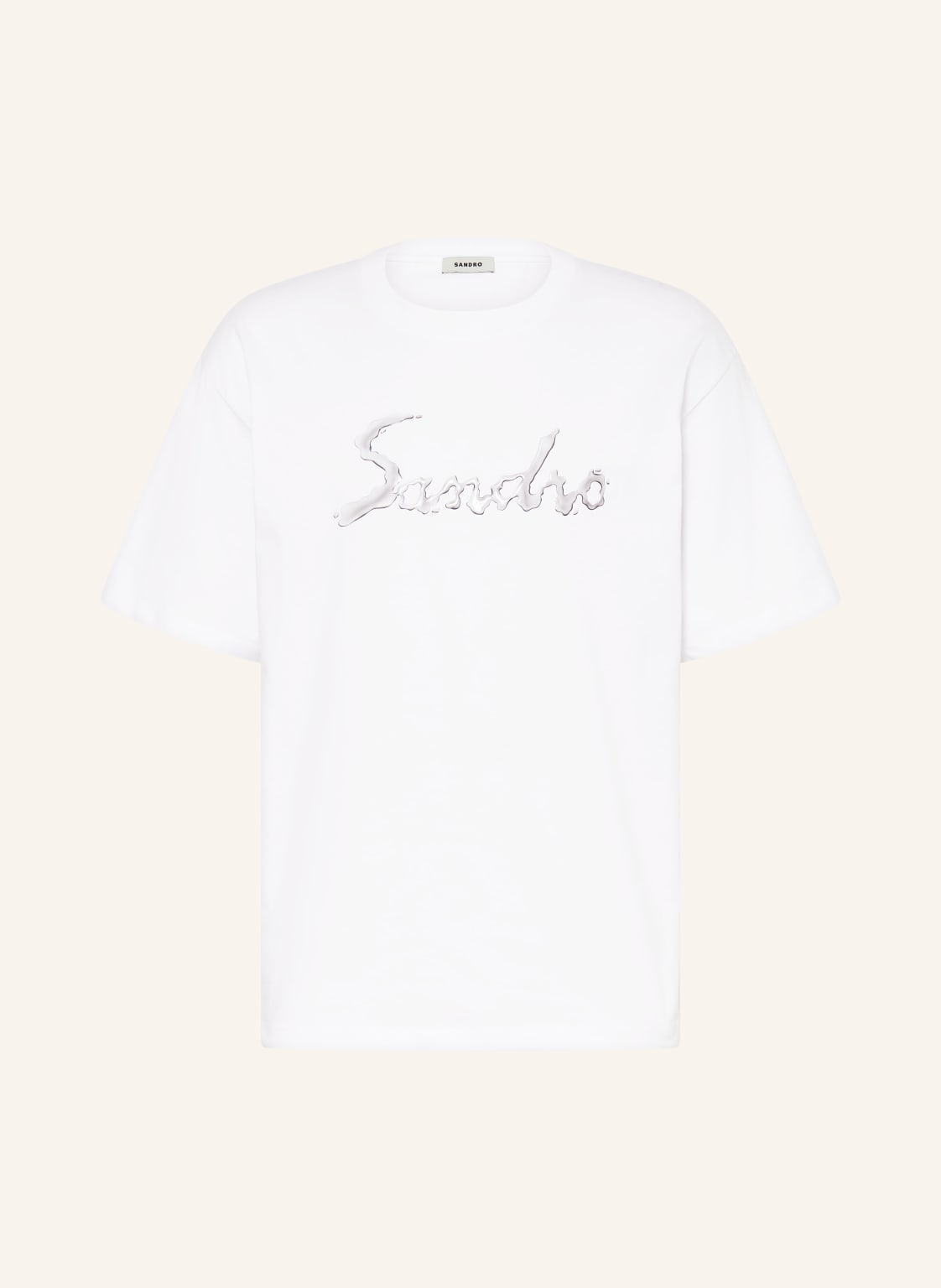 Sandro T-Shirt weiss von sandro