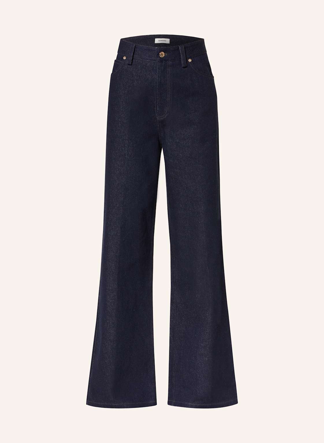 Sandro Wide Leg Jeans blau Sandro Wide Leg Jeans blau von sandro