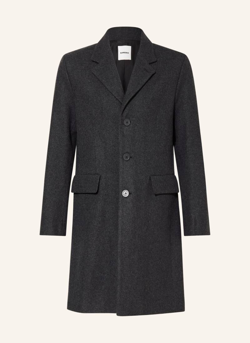 Sandro Wollmantel grau von sandro
