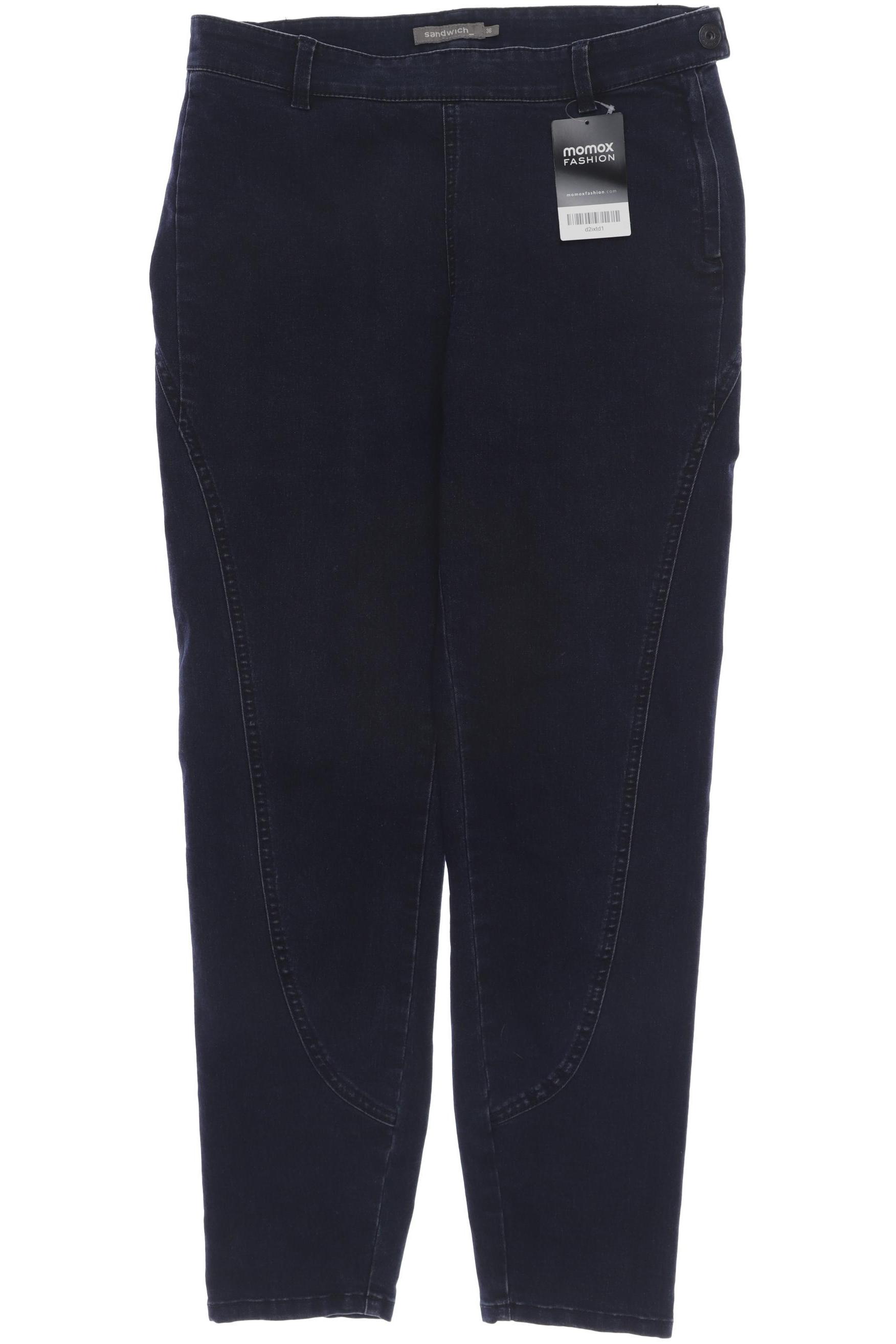 sandwich_ Damen Jeans, marineblau von sandwich_