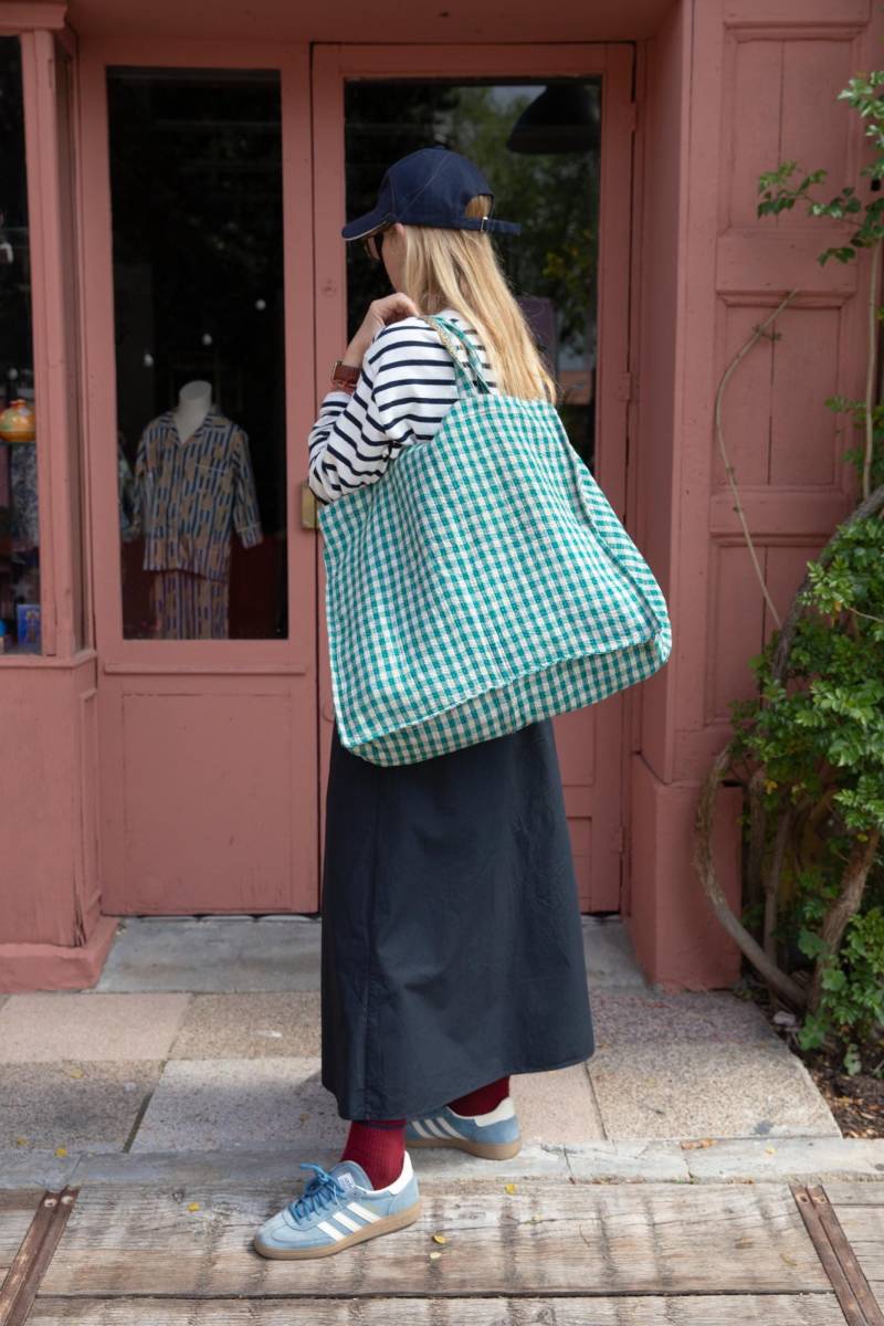 Kantha Handtasche von sanjanaandmestudio