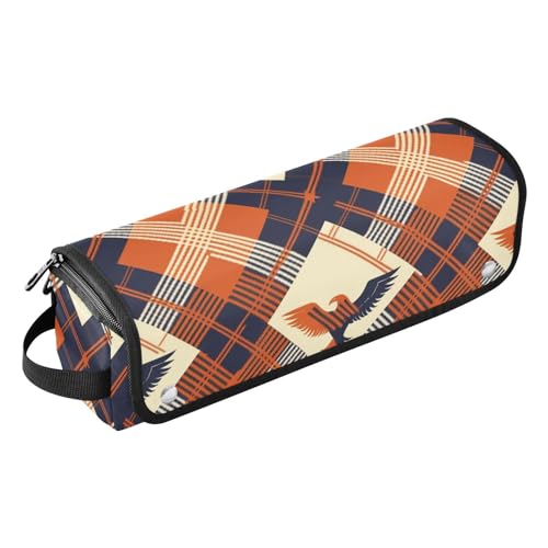 2-in-1 Lockenstab Reiseetui mit abnehmbarer hitzebeständiger Matte, Tragetasche, flacher Lockenstab wasserdichter Organizer für Glätteisen, Glätteisen, Lockenstäbe, Big Bird Orange Dunkelblau 2-in-1 Lockenstab Reiseetui mit abnehmbarer hitzebeständiger Matte, Tragetasche, flacher Lockenstab wasserdichter Organizer für Glätteisen, Glätteisen, Lockenstäbe, Big Bird Orange Dunkelblau von sanluoli