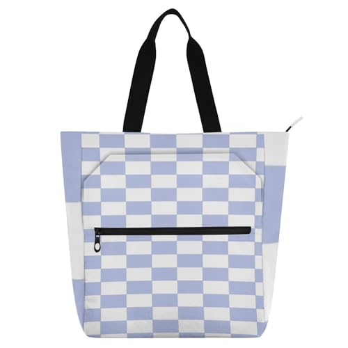 Amerikanische karierte Kinder-Tragetasche für Jungen, Mädchen, Erwachsene, Gothic, stabile Bibliotheks-Umhängetasche, Handtasche mit Reißverschluss, für Schule, Arbeit, Reisen, Regenbogen-Schulbedarf Amerikanische karierte Kinder-Tragetasche für Jungen, Mädchen, Erwachsene, Gothic, stabile Bibliotheks-Umhängetasche, Handtasche mit Reißverschluss, für Schule, Arbeit, Reisen, Regenbogen-Schulbedarf von sanluoli