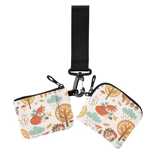 Animal Adventure Cute Cartoon Damen Geldbörsen Kartenetuis Mini Fashion Kartenhalter mit Armband für Frauen 2 Stück Animal Adventure Cute Cartoon Damen Geldbörsen Kartenetuis Mini Fashion Kartenhalter mit Armband für Frauen 2 Stück von sanluoli
