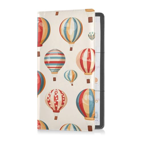 Ballon-PU-Leder, Auto-Registrierung, Versicherung und Ausweishalter, Fahrzeug-Handschuhfach-Organizer für wichtige Dokumente, Führerschein, Karten von sanluoli