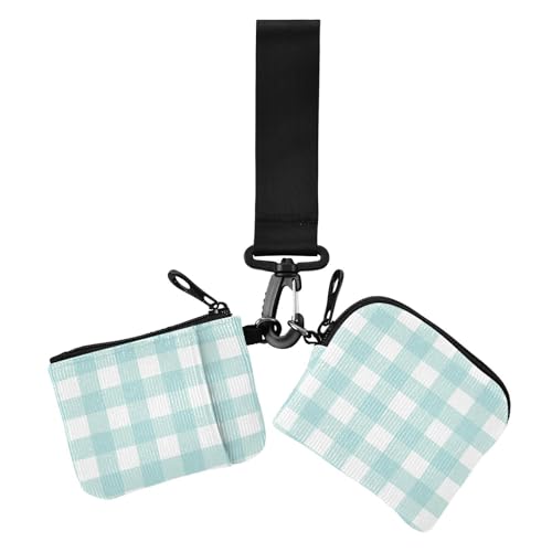 Buffalo Plaid Schottenkaro Schottland Blau Muster Damen Kartenhüllen Kleingeldhalter Kompakte Größe Kreditkartenetui mit Reißverschlussfach für Damen 2 Stück Buffalo Plaid Schottenkaro Schottland Blau Muster Damen Kartenhüllen Kleingeldhalter Kompakte Größe Kreditkartenetui mit Reißverschlussfach für Damen 2 Stück von sanluoli