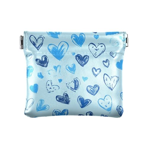 Cartoon Cute Blue Valentine Love Damen PU Leder Münzbörse Praktische Make-up-Tasche Wechselgeldbörse für Frauen Jungen Mädchen Cartoon Cute Blue Valentine Love Damen PU Leder Münzbörse Praktische Make-up-Tasche Wechselgeldbörse für Frauen Jungen Mädchen von sanluoli