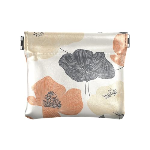Clear Lines Portemonnaie mit böhmischen Blumen, Safari, Leder, wasserdicht, für Karten, Schlüssel, Organizer für Mädchen, Damen, Handtasche Clear Lines Portemonnaie mit böhmischen Blumen, Safari, Leder, wasserdicht, für Karten, Schlüssel, Organizer für Mädchen, Damen, Handtasche von sanluoli