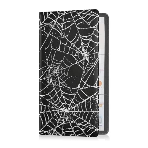 Cobweb Premium Leder Registrierungs- und Versicherungskartenhalter Essential Wallet Case für Ausweis, Führerschein, Schlüsselkontaktinformationskarten von sanluoli