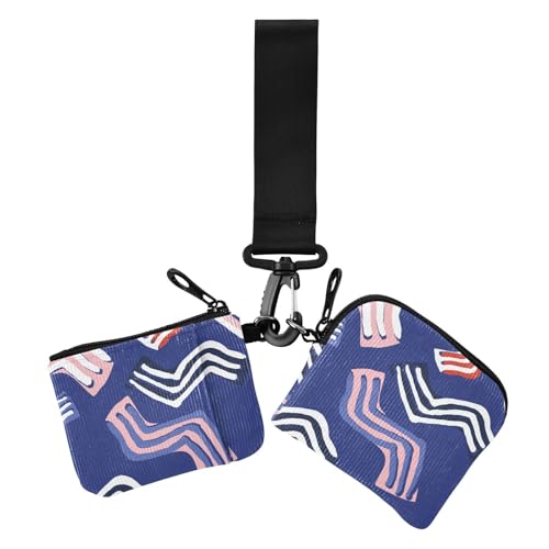 Dunkelblau Pfirsichrot Kunst Geomertic Damen Kleingeldbörse Kartenetuis Kleine Abnehmbare Schlüsselanhänger Geldbörse Kleingeld Geldbörse mit Armband für Damen 2 Packungen Dunkelblau Pfirsichrot Kunst Geomertic Damen Kleingeldbörse Kartenetuis Kleine Abnehmbare Schlüsselanhänger Geldbörse Kleingeld Geldbörse mit Armband für Damen 2 Packungen von sanluoli