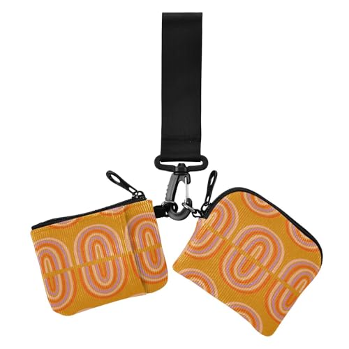 Ethnische Bohemia Rainbow Orange Boho Damen Kartenetuis Kleingeldhalter Kleine Tragbare Reißverschluss Geldbörse Geldbörse Geldbörse mit Armband für den täglichen Gebrauch 2 Packungen Ethnische Bohemia Rainbow Orange Boho Damen Kartenetuis Kleingeldhalter Kleine Tragbare Reißverschluss Geldbörse Geldbörse Geldbörse mit Armband für den täglichen Gebrauch 2 Packungen von sanluoli