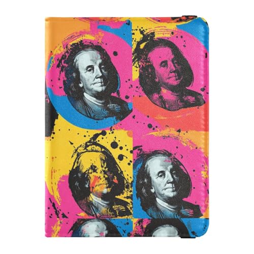 European Men Of Colour Reisepasshülle aus Leder, mit Impfkartenschlitz, leicht von sanluoli