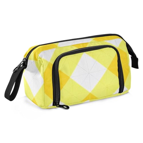 Federmäppchen Große Kapazität Mädchen Federmäppchen Multifunktional Etui mit Stifthalter für Schüler Mittelschule Ölgemälde Fühlen Süße Katze von sanluoli