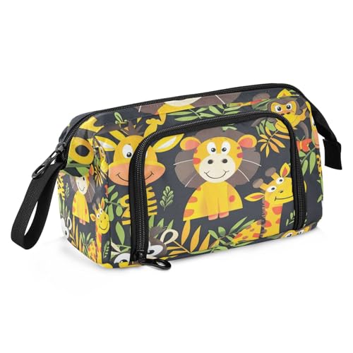 Federmäppchen Große Kapazität Spezielles Federmäppchen Multifunktionales Federmäppchen mit Fächern für Teenager Adrette Schule Ölgemälde Feeling Cute Cat von sanluoli