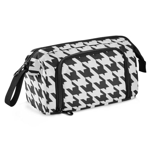 Federmäppchen mit großem Fassungsvermögen, mit Bleistift mit Fach, Federmäppchen, Kosmetik, Make-up für Lehrer, Mittelschule, Ölgemälde, Feeling Cute Cat von sanluoli