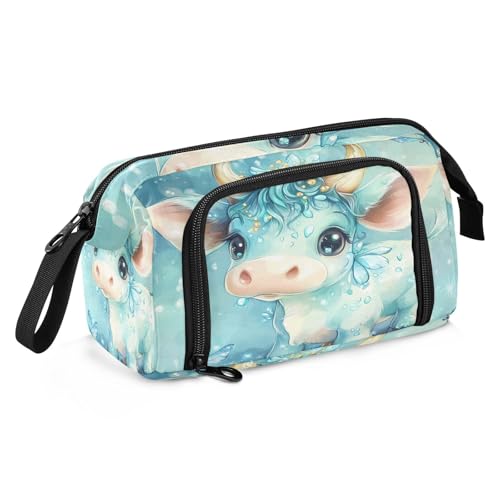 Großes Federmäppchen, großes Fassungsvermögen, Kinder-Federmäppchen mit Reißverschluss, Federmäppchen, Kosmetik, Make-up für Jugendliche, adrette Schule, Ölgemälde, Feeling Cute Cat Großes Federmäppchen, großes Fassungsvermögen, Kinder-Federmäppchen mit Reißverschluss, Federmäppchen, Kosmetik, Make-up für Jugendliche, adrette Schule, Ölgemälde, Feeling Cute Cat von sanluoli