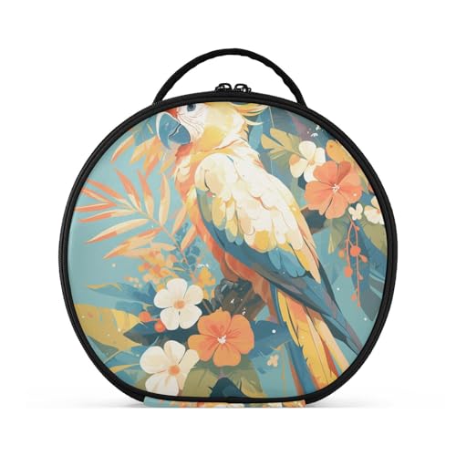 Kosmetiktasche, Reisegröße, Zubehör, wasserdichte Make-up-Tasche für Damen, mit verstellbaren Trennwänden, 27,9 cm von sanluoli