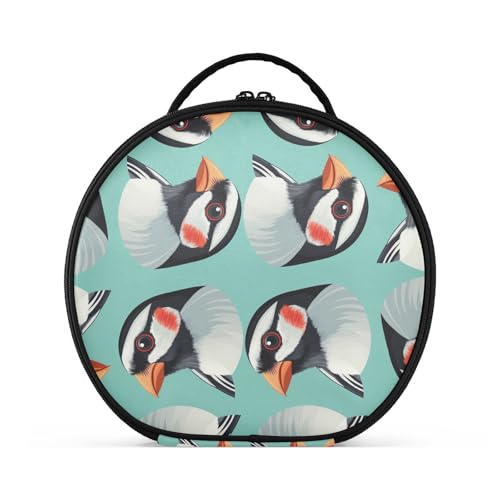 Kosmetiktasche, vertikal, freistehend, leicht, Kulturbeutel für Damen, mit verstellbaren Trennwänden, 27,9 cm von sanluoli