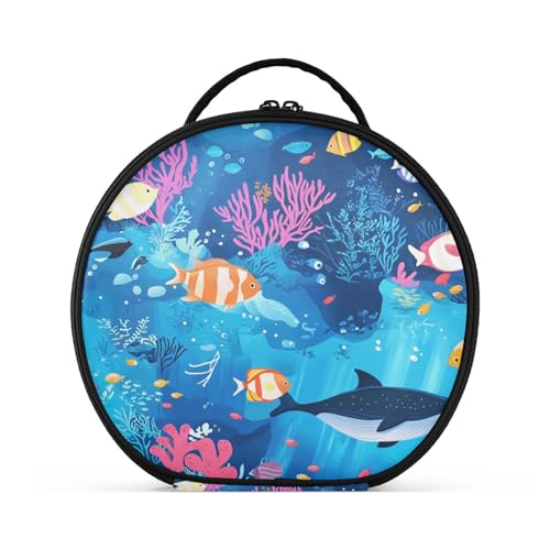 Kosmetiktasche mit Fächern und Griff, Essentials, Kulturbeutel für Damen, mit verstellbaren Trennwänden, 27,9 cm Kosmetiktasche mit Fächern und Griff, Essentials, Kulturbeutel für Damen, mit verstellbaren Trennwänden, 27,9 cm von sanluoli