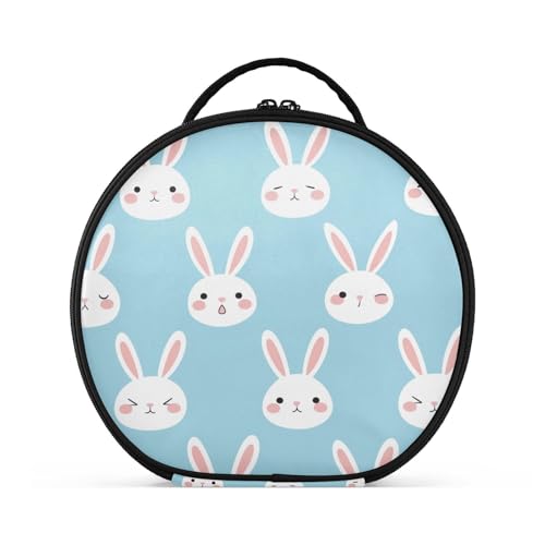 Kosmetiktaschen mit Fächern und Griff, wasserdichte Kulturtasche für Damen, mit verstellbaren Trennwänden, 27,9 cm Kosmetiktaschen mit Fächern und Griff, wasserdichte Kulturtasche für Damen, mit verstellbaren Trennwänden, 27,9 cm von sanluoli