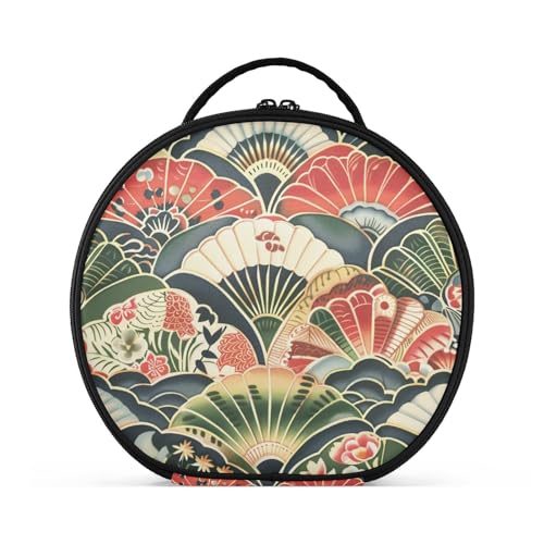 Kulturbeutel, Reisegröße, Zubehör, Kosmetiktasche für Damen, mit verstellbaren Trennwänden, 27,9 cm von sanluoli