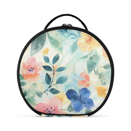 Kulturbeutel, Reisegröße, Zubehör, große Kosmetiktasche für Damen, mit verstellbaren Trennwänden, 27,9 cm von sanluoli