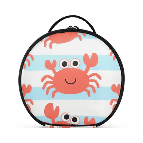 Kulturbeutel, Reisegröße, Zubehör, stilvolle Kosmetiktasche für Damen, mit verstellbaren Trennwänden, 27,9 cm von sanluoli