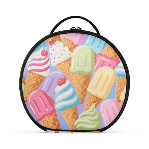 Kulturbeutel, Reisegröße, Zubehör, stilvolle Kosmetiktasche für Geldbörse, mit verstellbaren Trennwänden, 27,9 cm von sanluoli